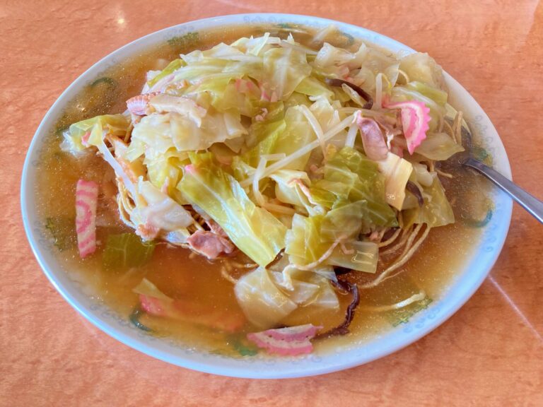 山口市のランチなら春来軒のバリそばがおすすめ！ご当地グルメ
