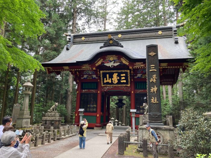 パワースポットで有名な三峯神社