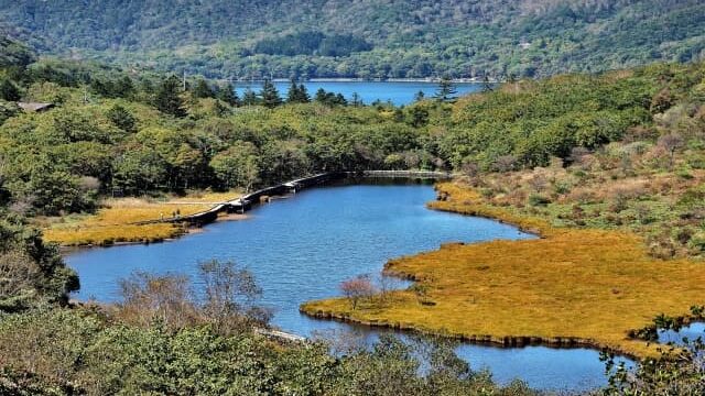 赤城山の覚満淵の写真