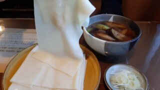 めん処ふる川のひもかわうどん