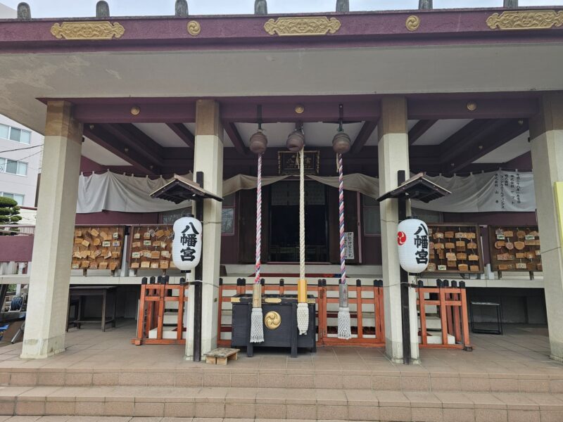 前橋八幡宮の外観写真