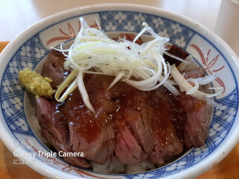 ローストビーフ星の牛ステーキ丼