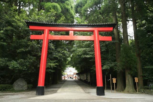 霧島神宮の鳥居