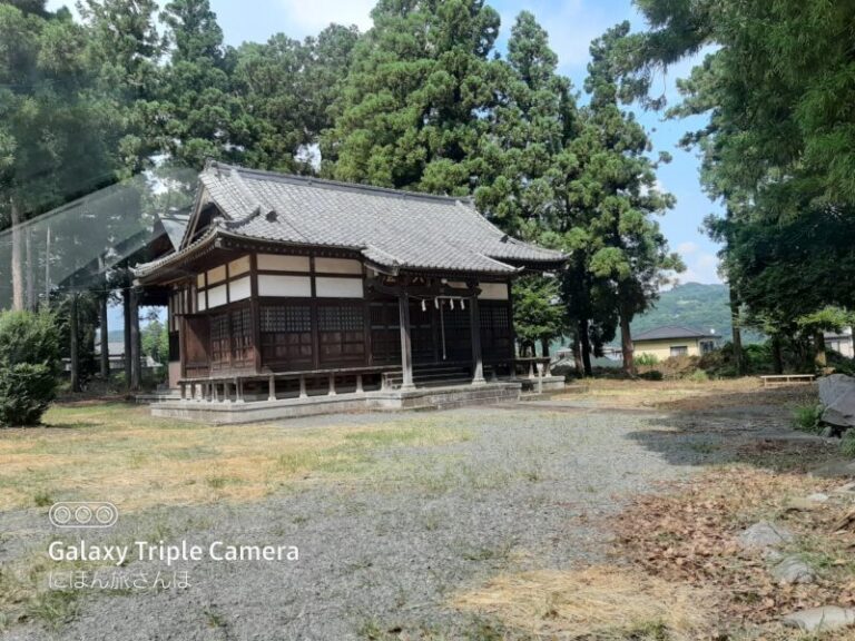 八宮神社（みどり市）はちんさまと呼ばれる神社へ