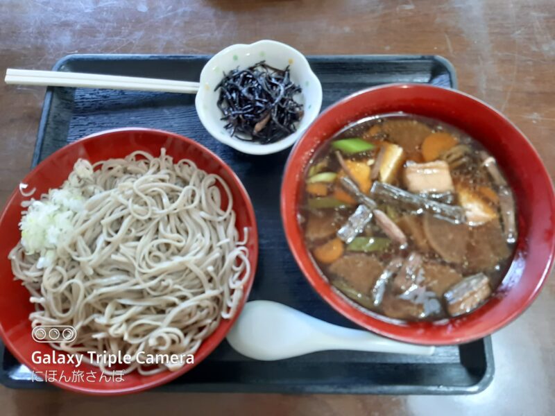 そば処・登喜和家のけんちんそばのつけ