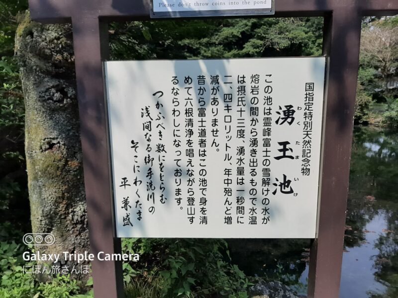 湧玉池でお金洗う(銭洗い)はNG?