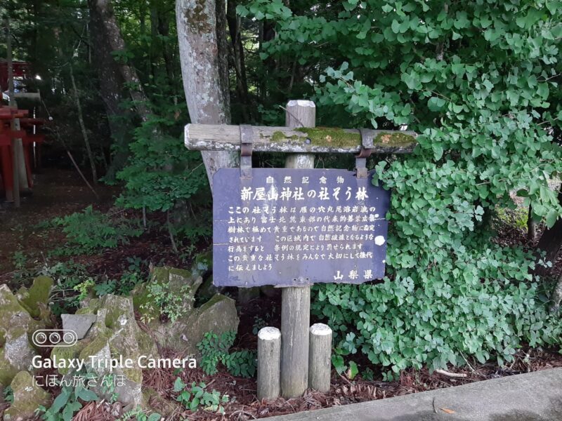 新屋山神社の歴史と背景