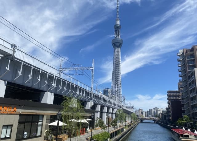 スカイツリーまで徒歩何分？