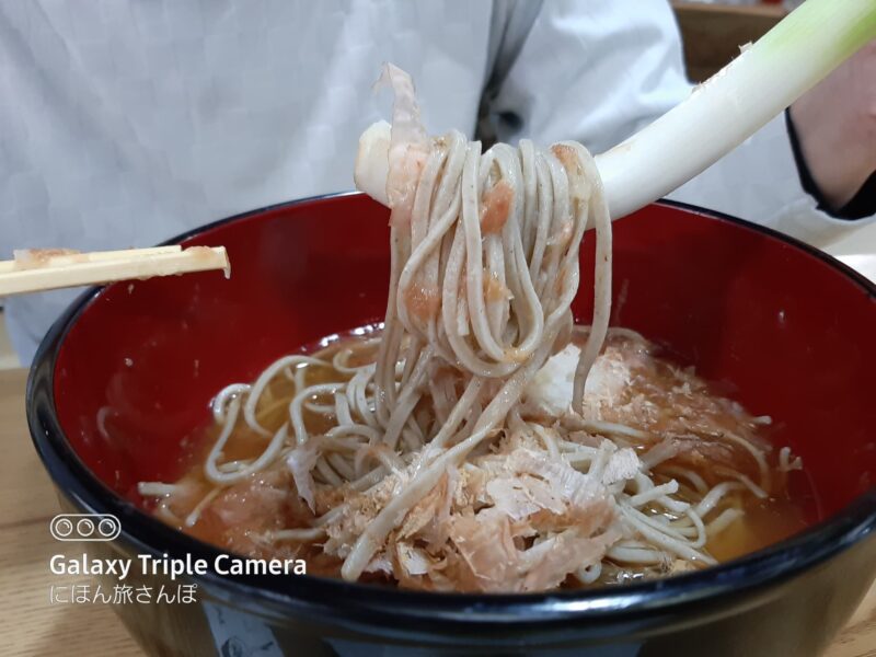 名物「ネギそば」とは？