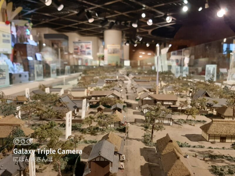 粕壁宿のジオラマは必見