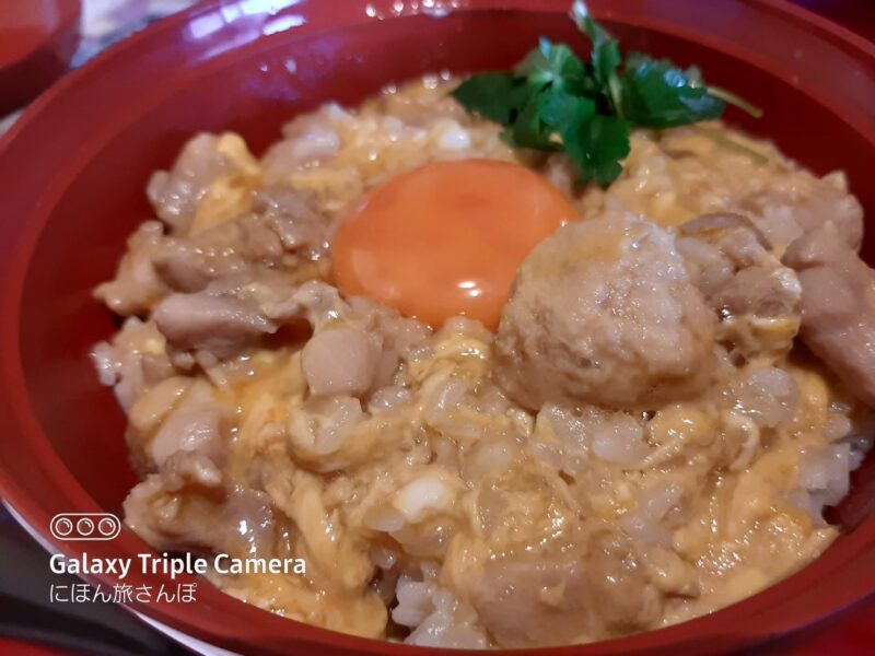 1日15食限定の親子丼は必食