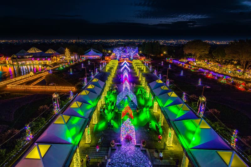 ぐんまフラワーパーク イルミネーション