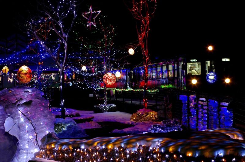 わたらせ渓谷鐵道イルミネーション