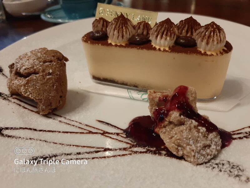 ペニーレイン つくば店のケーキセット