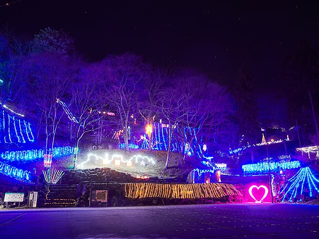 妙義山イルミネーション