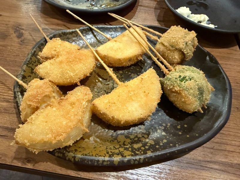 三代目鳥メロ メニュー 串揚げ