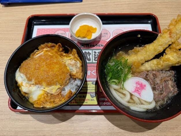資さんうどん　かつ丼