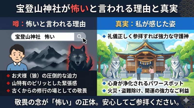 宝登山神社が怖いと言われる理由と真実