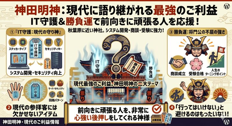 神田明神は縁切りにご利益あり？噂の真相と後悔しない参拝方法