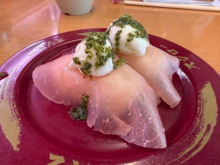 スシロー伊勢崎店で生ハムバジルモッツァレラが旨すぎたんやが。