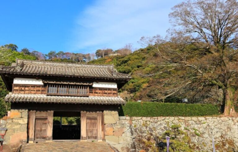 佐伯城跡を歩く｜石垣と絶景が残る天空の城跡