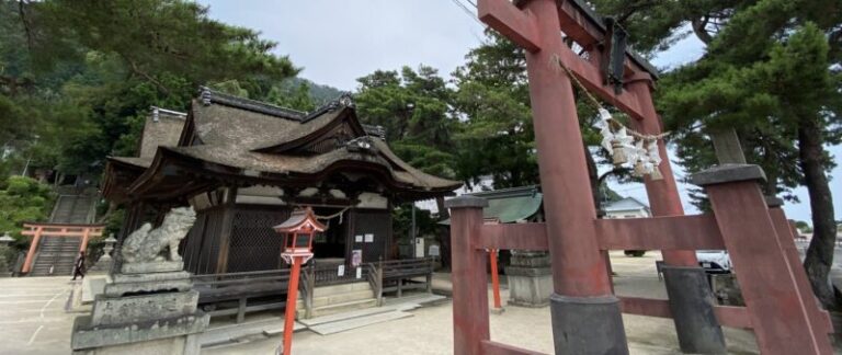 白鬚神社の湖中大鳥居とご利益！見どころ・アクセスガイド